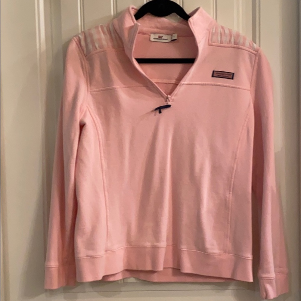 Vineyard vines shep shirt.  Pink.  Size L